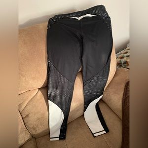VSX black/ white trim yoga pants. Ankle length. Pet free smoke free home.